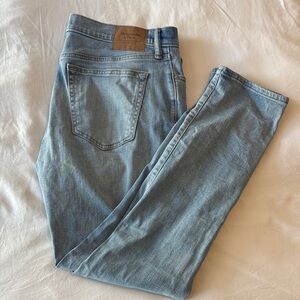 Abercrombie & Fitch Men's Denim Jeans in Light Blue